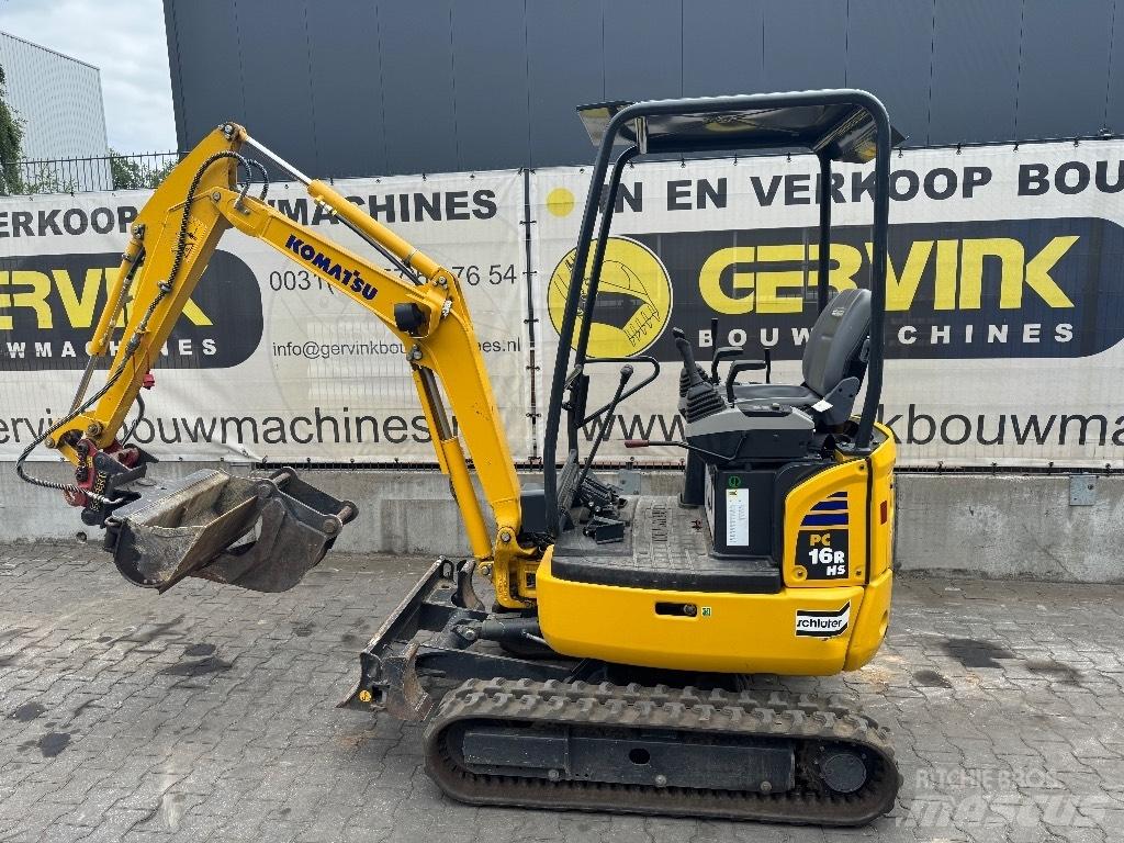 Komatsu PC 16 R-3HS Minigravemaskiner