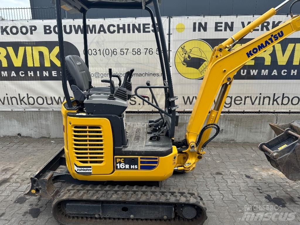 Komatsu PC 16 R-3HS Minigravemaskiner