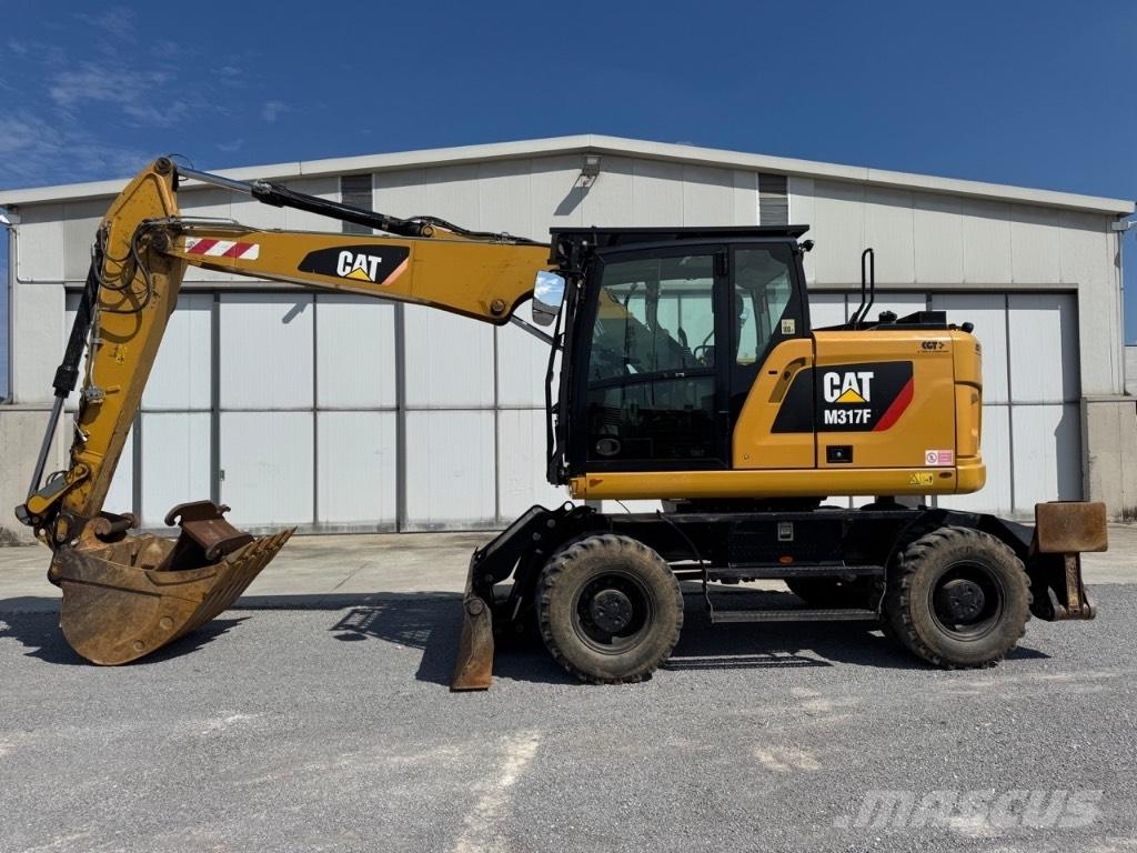 CAT M317F Gravemaskiner på hjul