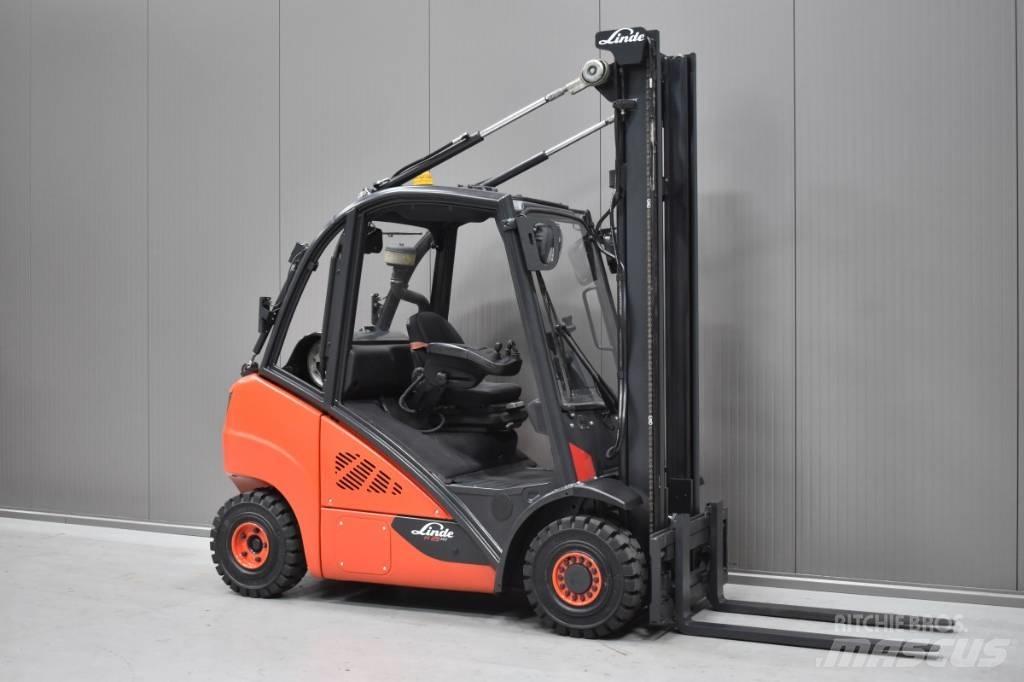 Linde H 25 T LPG gaffeltrucks