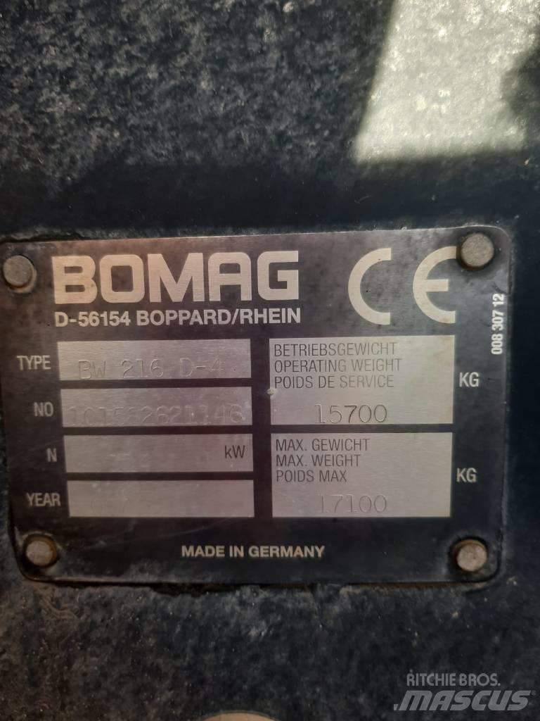 Bomag BW 216 D-4 Jordvibrationstromler