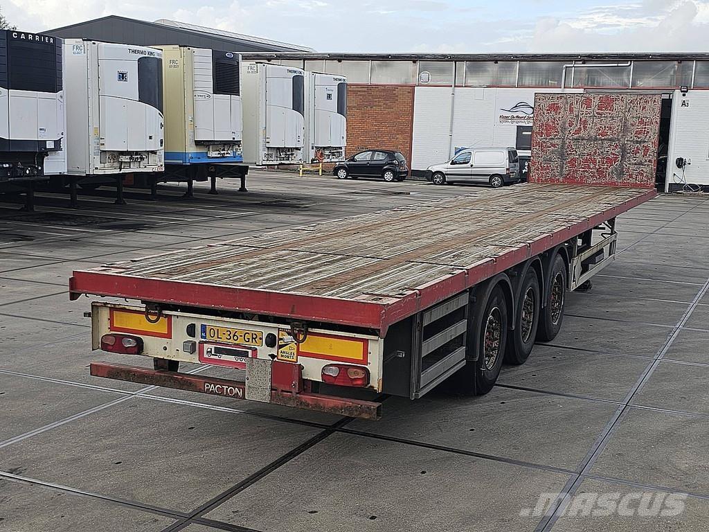 Pacton TXD.3 Semi-trailer med lad/flatbed
