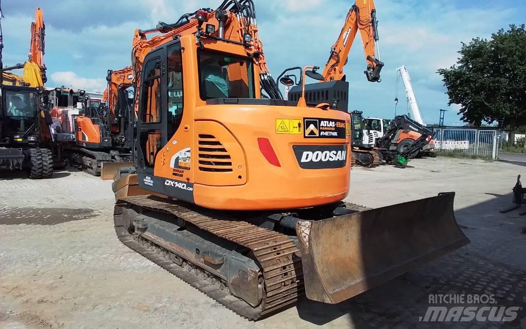 Doosan DX140LCR-5 Gravemaskiner på larvebånd