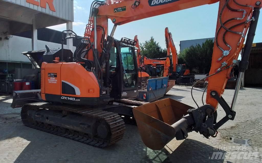 Doosan DX140LCR-5 Gravemaskiner på larvebånd