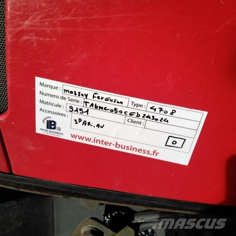 Massey Ferguson 4708 Traktorer