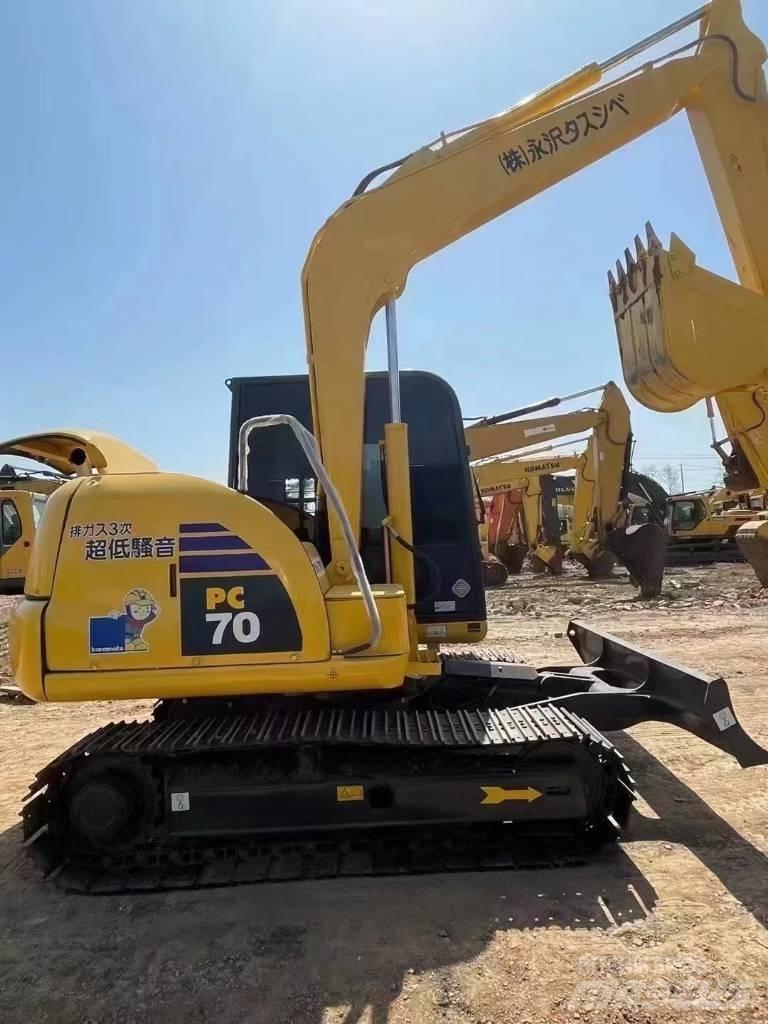 Komatsu PC 70 Minigravemaskiner