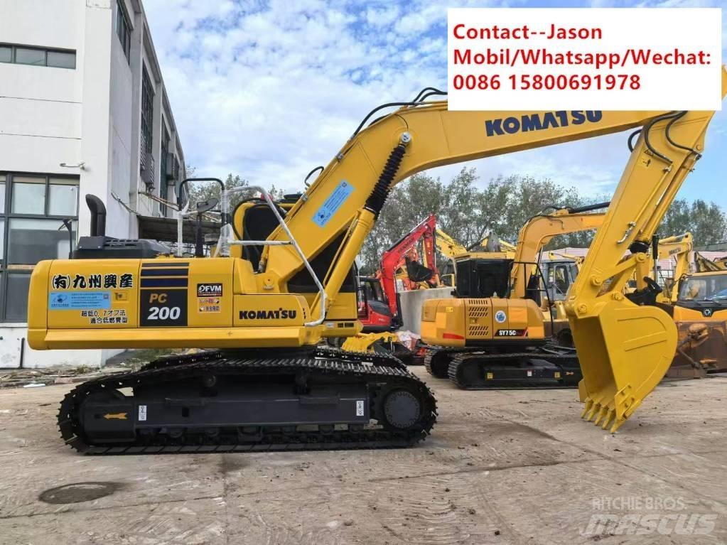 Komatsu PC 200 Gravemaskiner på larvebånd