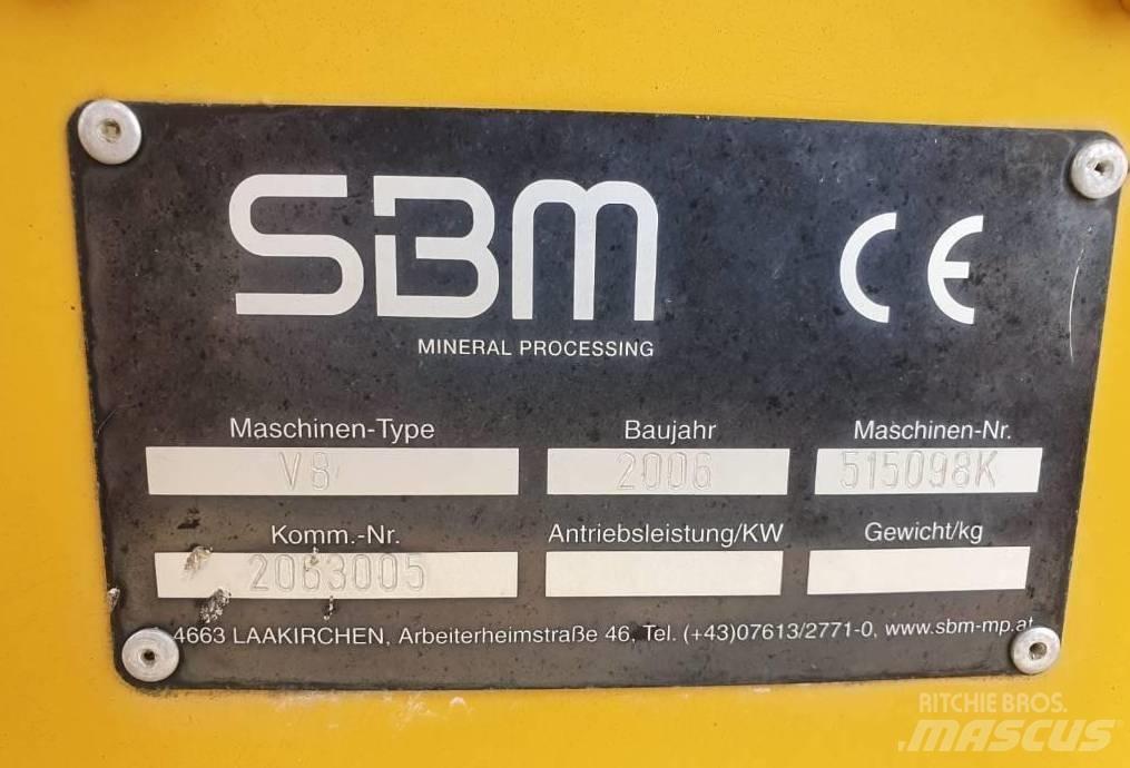 SBM V8 Knusere - anlæg