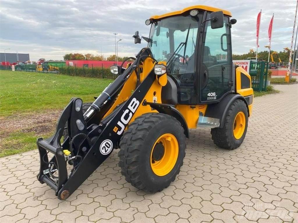 JCB 406 AGRI Læssemaskiner på hjul