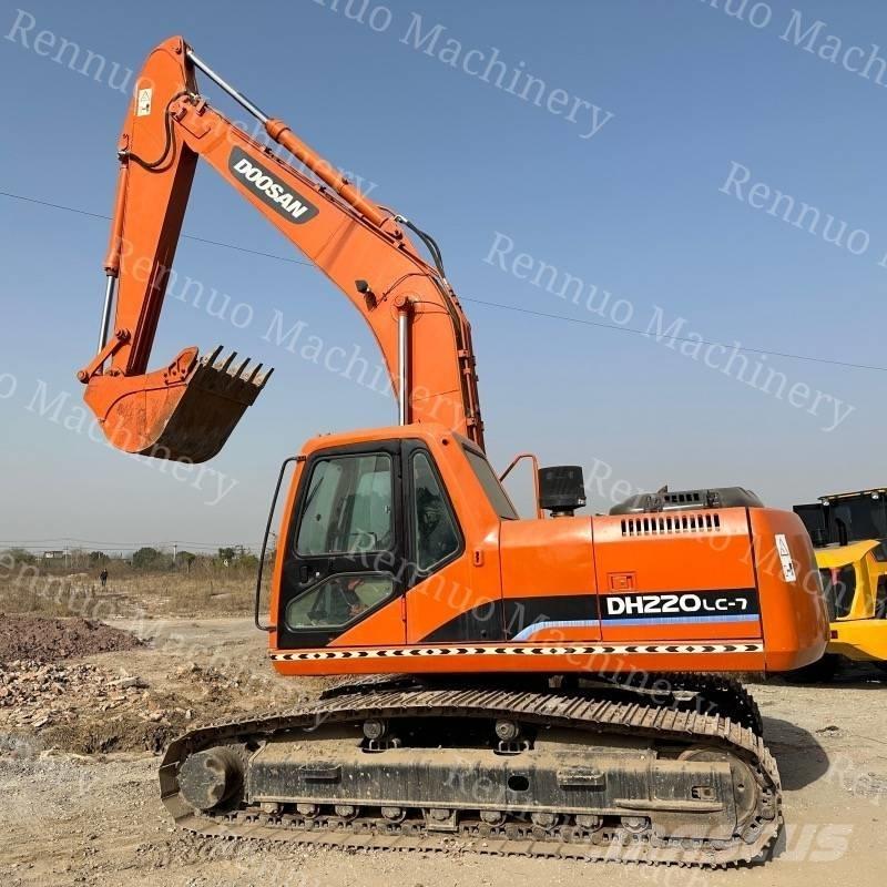 Doosan DH220LC-7 Gravemaskiner på larvebånd