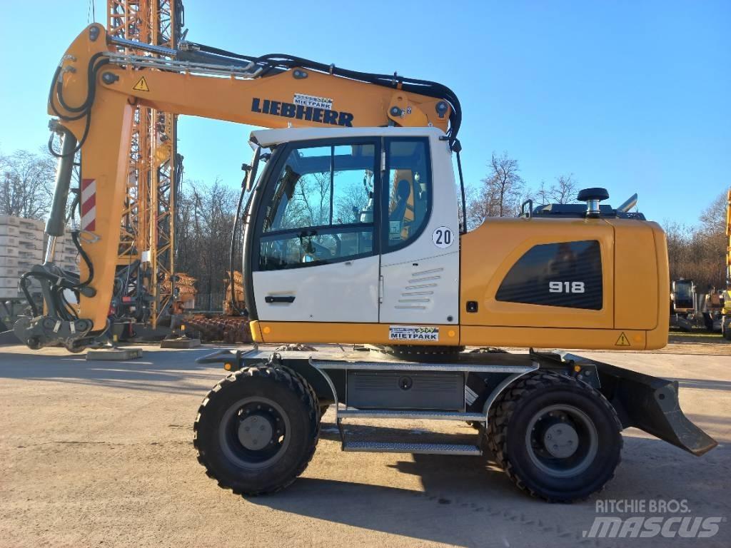 Liebherr A 918 G6.0 Gravemaskiner på hjul