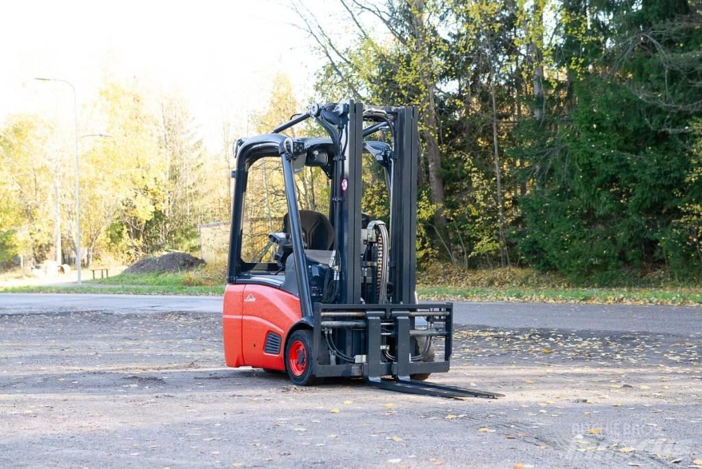 Linde E 16 El gaffeltrucks