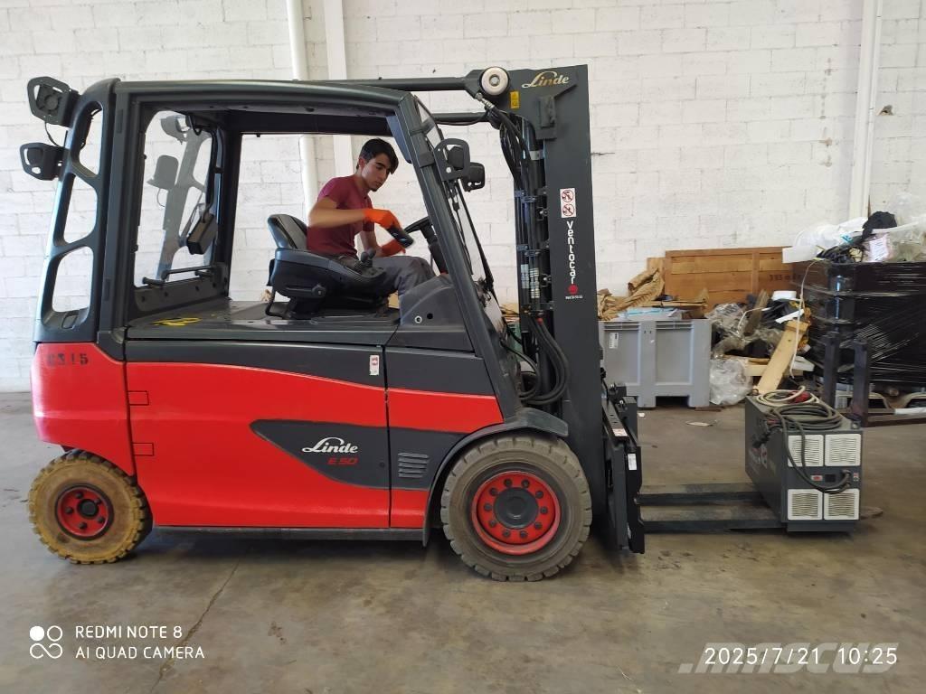 Linde E50/600 L El gaffeltrucks