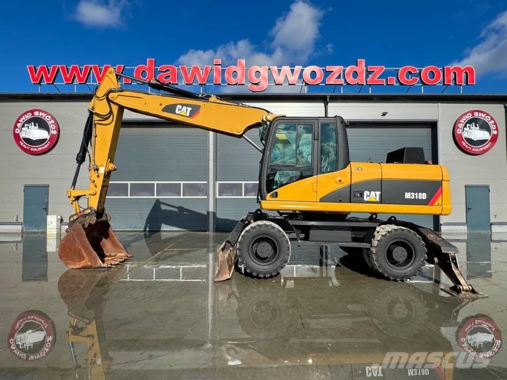 CAT M 318 D Gravemaskiner på hjul