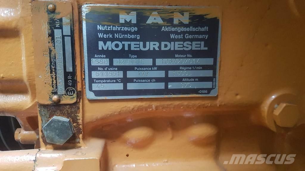 MAN D2866-TE USED Entreprenør - Andet
