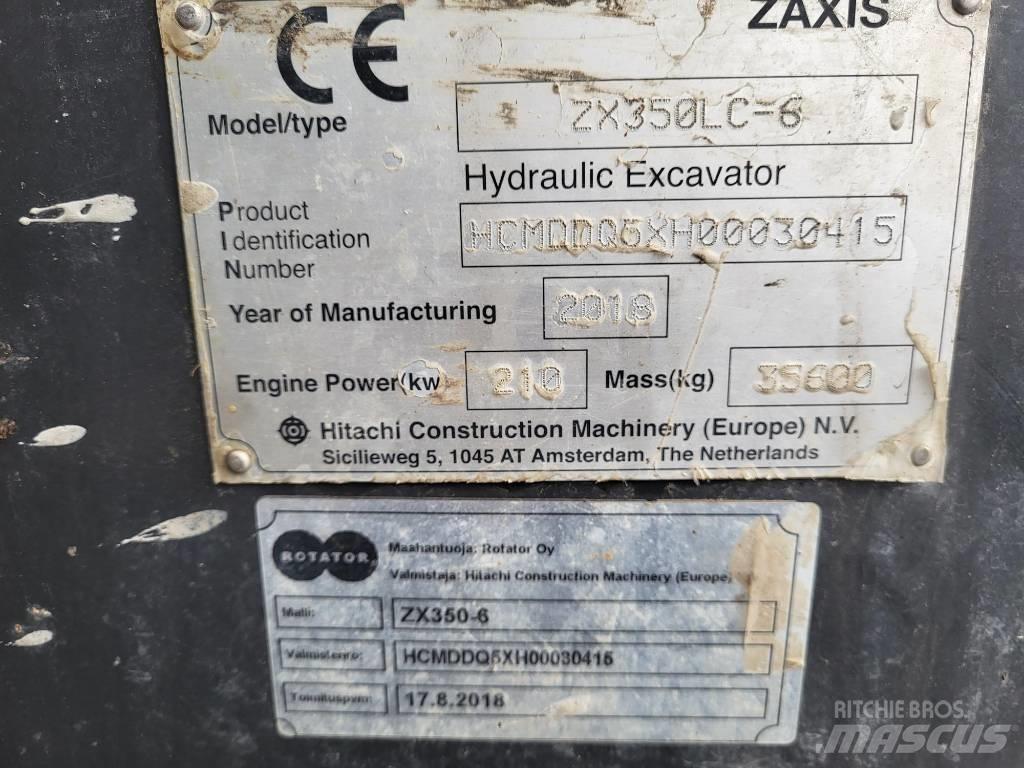 Hitachi ZX 350 LC-6 Gravemaskiner på larvebånd