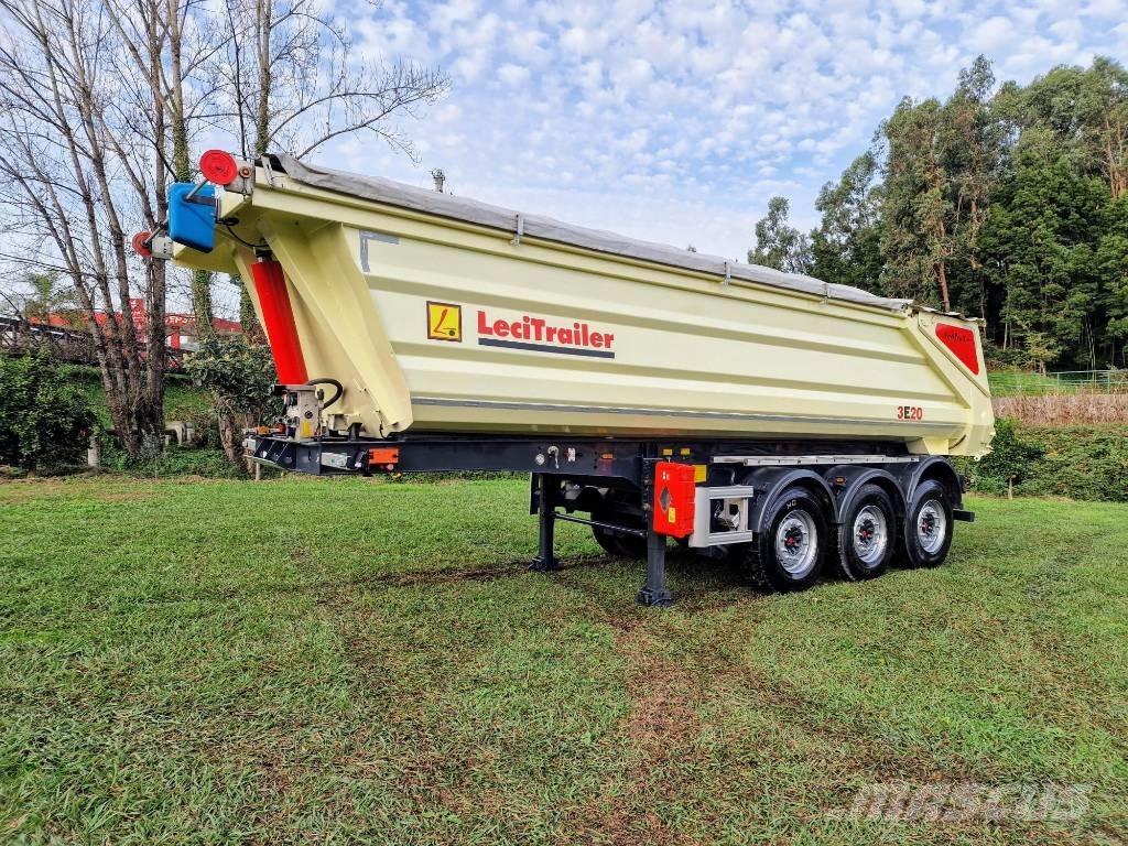 Lecitrailer 3E 20 Semi-trailer med tip
