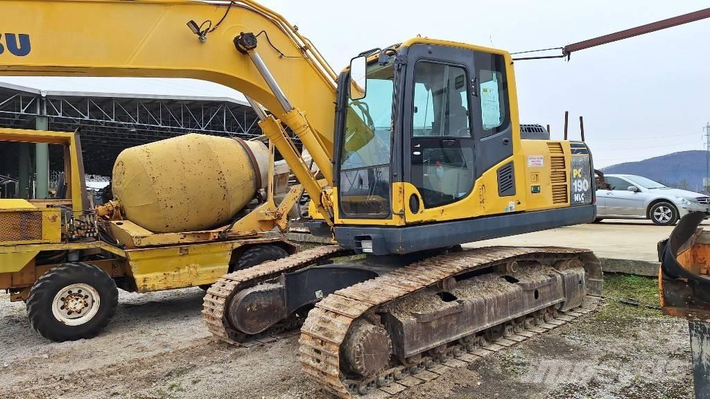 Komatsu PC190NLC-8 Gravemaskiner på larvebånd