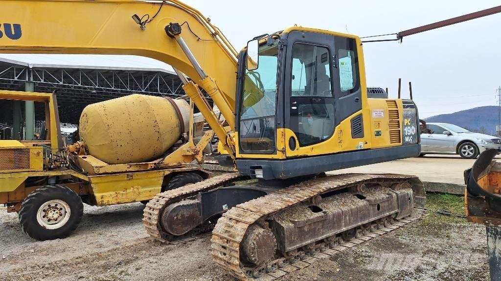 Komatsu PC190NLC-8 Gravemaskiner på larvebånd