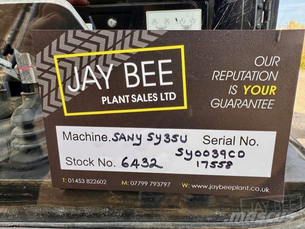 Sany SY 35 U Minigravemaskiner