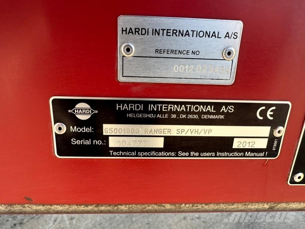 Hardi Ranger 2500 Trailersprøjter