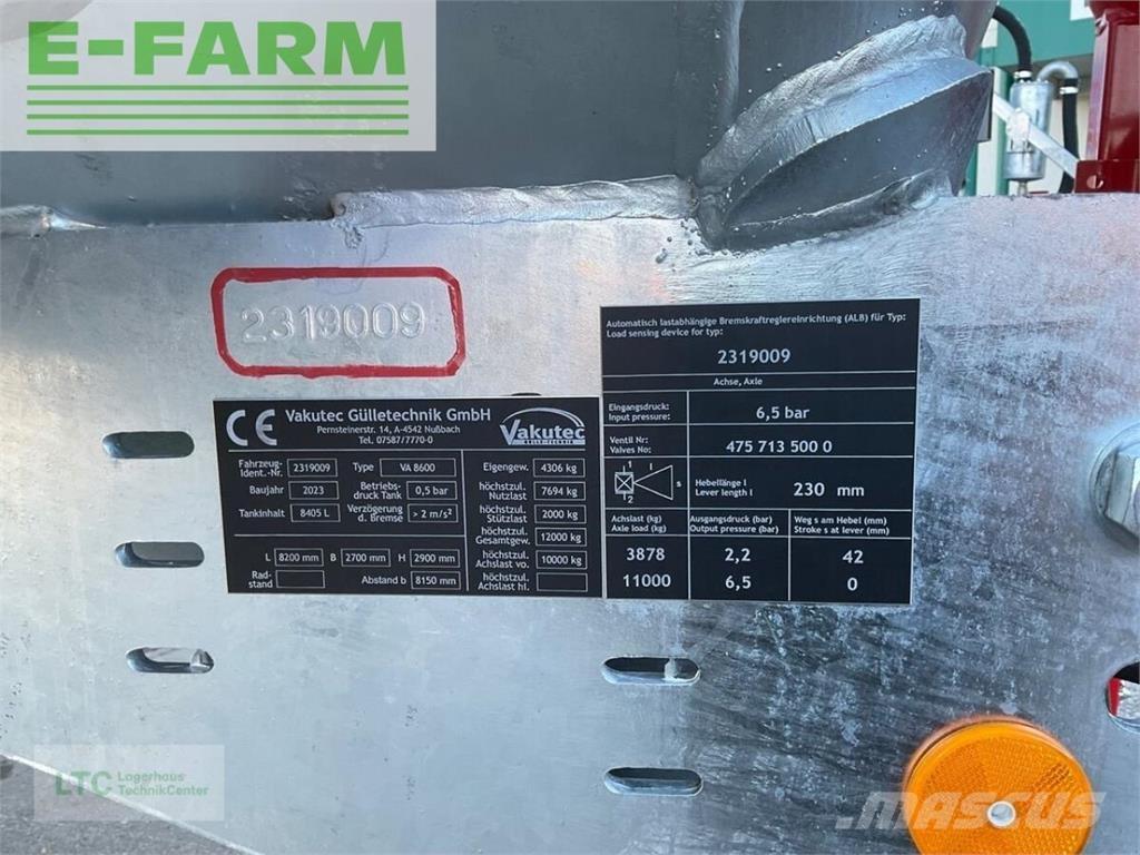  va 8600 Andre gødningsmaskiner