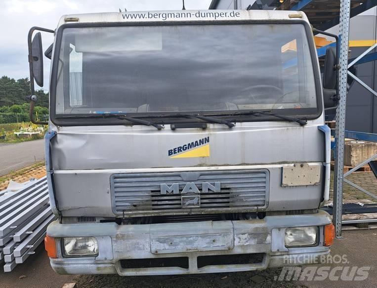 MAN 8.163 Lastbil med lad/Flatbed