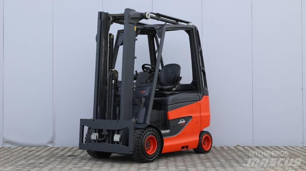 Linde E30H-01 El gaffeltrucks