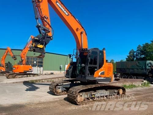 Doosan DX235LCR-5 Gravemaskiner på larvebånd