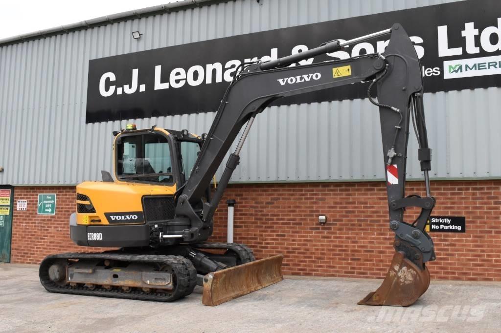 Volvo ECR 88 D Midi-gravemaskiner 7t - 12t