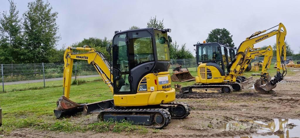 Komatsu PC 30 MR-5 Minigravemaskiner
