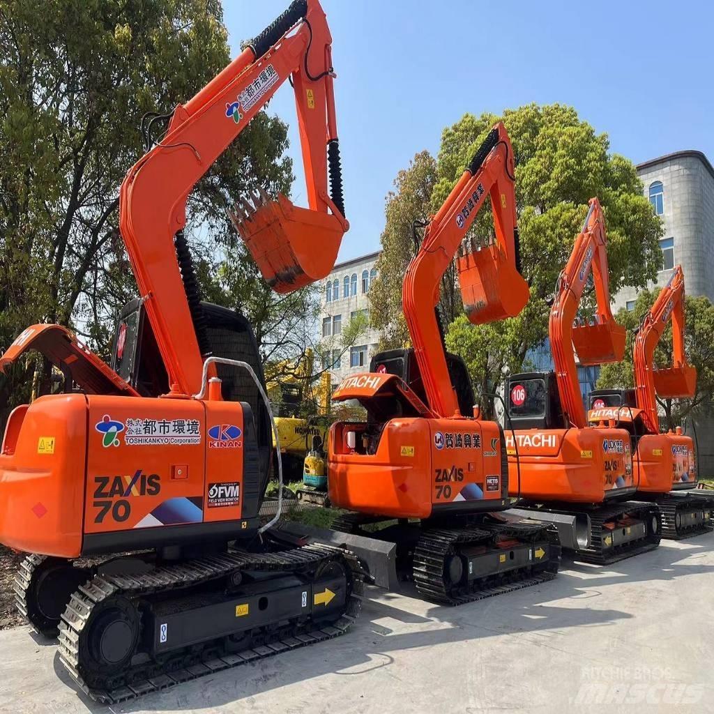 Hitachi ZX 70 Gravemaskiner på larvebånd