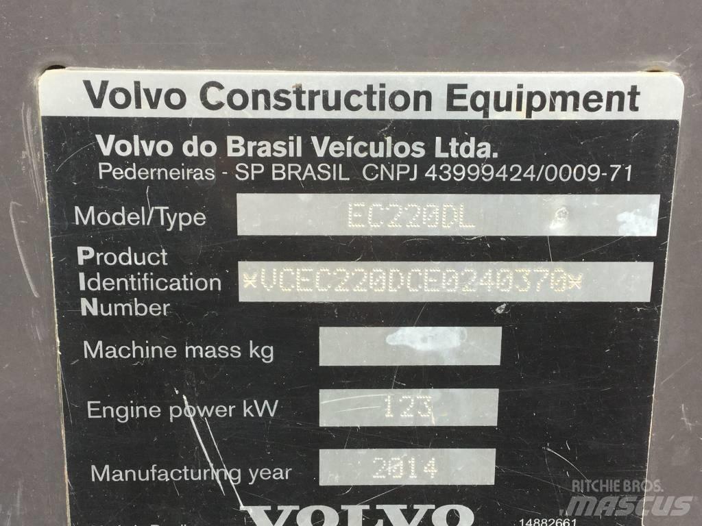 Volvo EC220DL Gravemaskiner på larvebånd