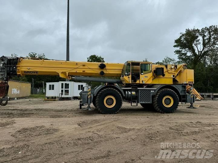 Grove RT 890 E Kraner til hårdt terræn