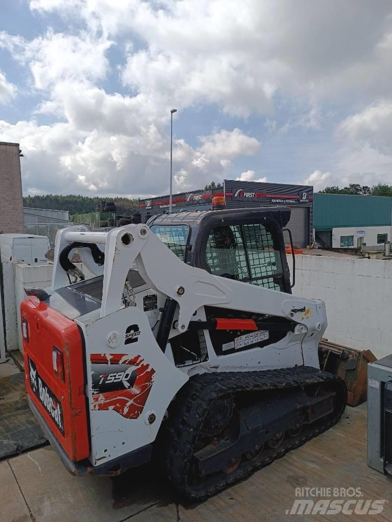 Bobcat T 590 HF Minilæsser - skridstyret