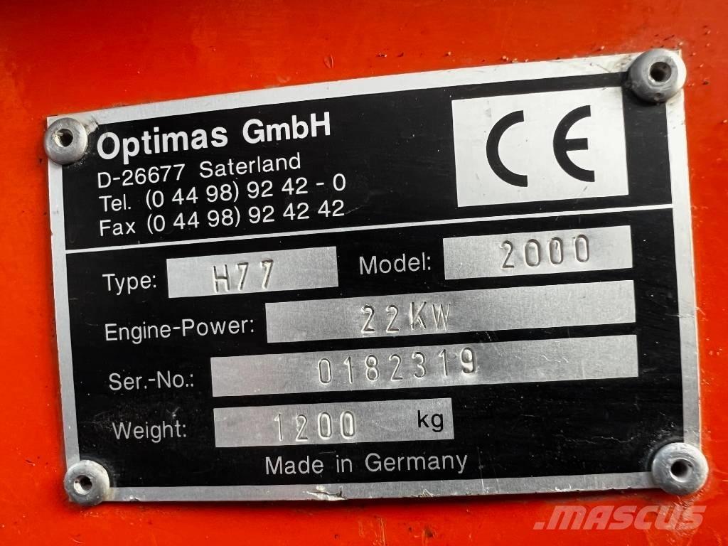 Optimas Comfort H77 Entreprenør - Andet