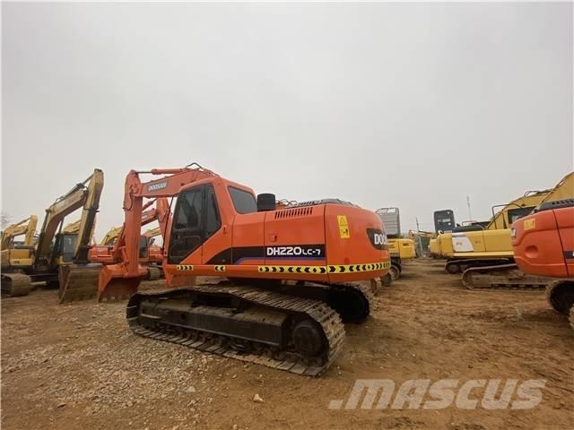 Doosan DH220LC-7 Gravemaskiner på larvebånd