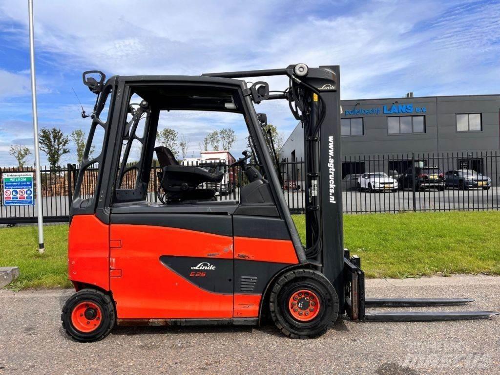 Linde E25HL-01/600 El gaffeltrucks