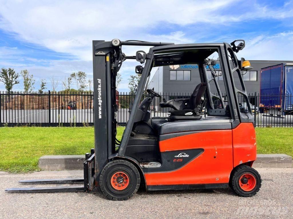 Linde E25HL-01/600 El gaffeltrucks