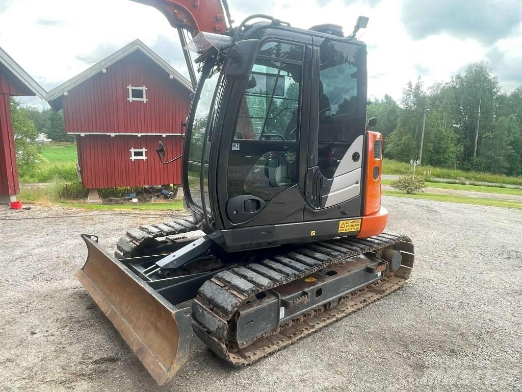 Hitachi ZX 85 US-6 Midi-gravemaskiner 7t - 12t