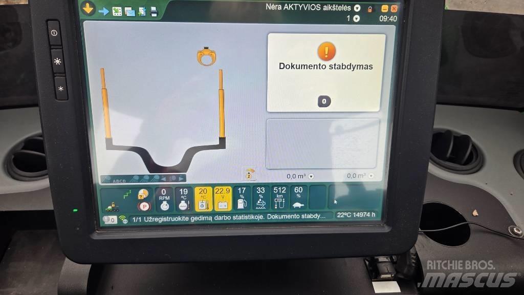 John Deere 1510 G Udkørselsmaskiner