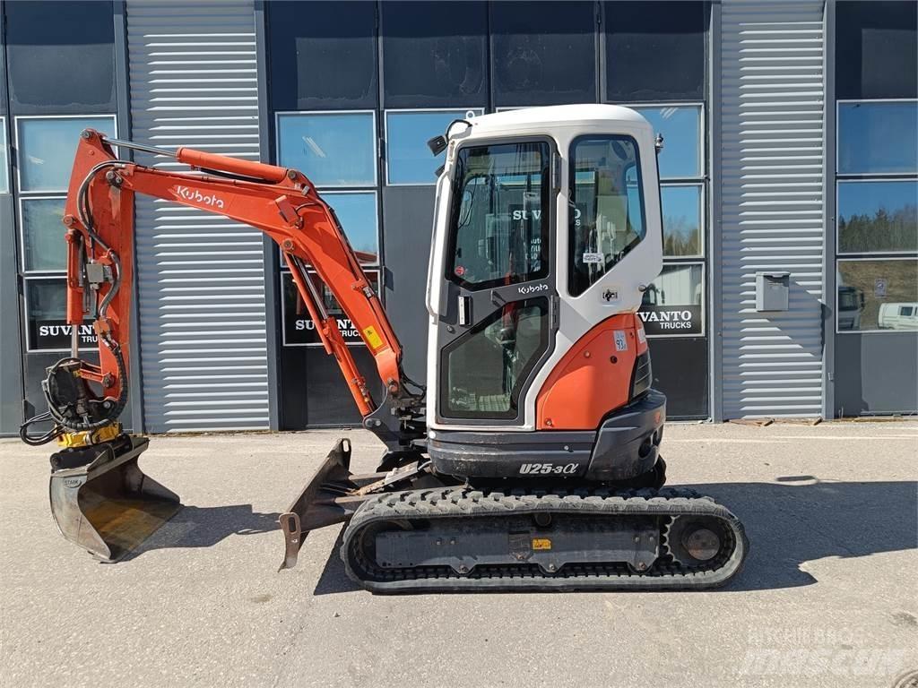 Kubota U25-3 Minigravemaskiner