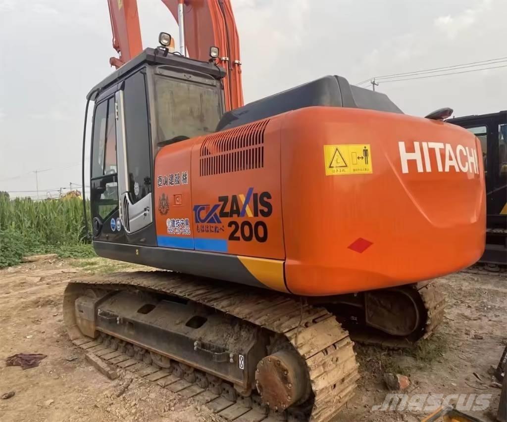 Hitachi ZX 200 Gravemaskiner på larvebånd