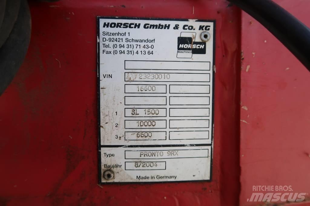 Horsch Pronto 9 RX Enkornssåmaskiner