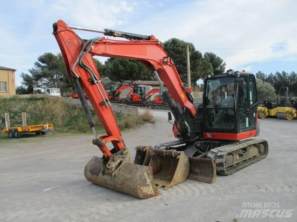 Kubota KX 080-4 Midi-gravemaskiner 7t - 12t