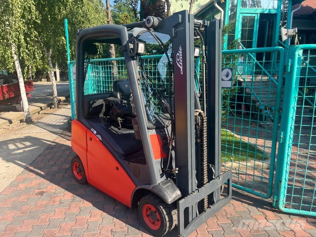 Linde H18T-01 V-3163 LPG gaffeltrucks