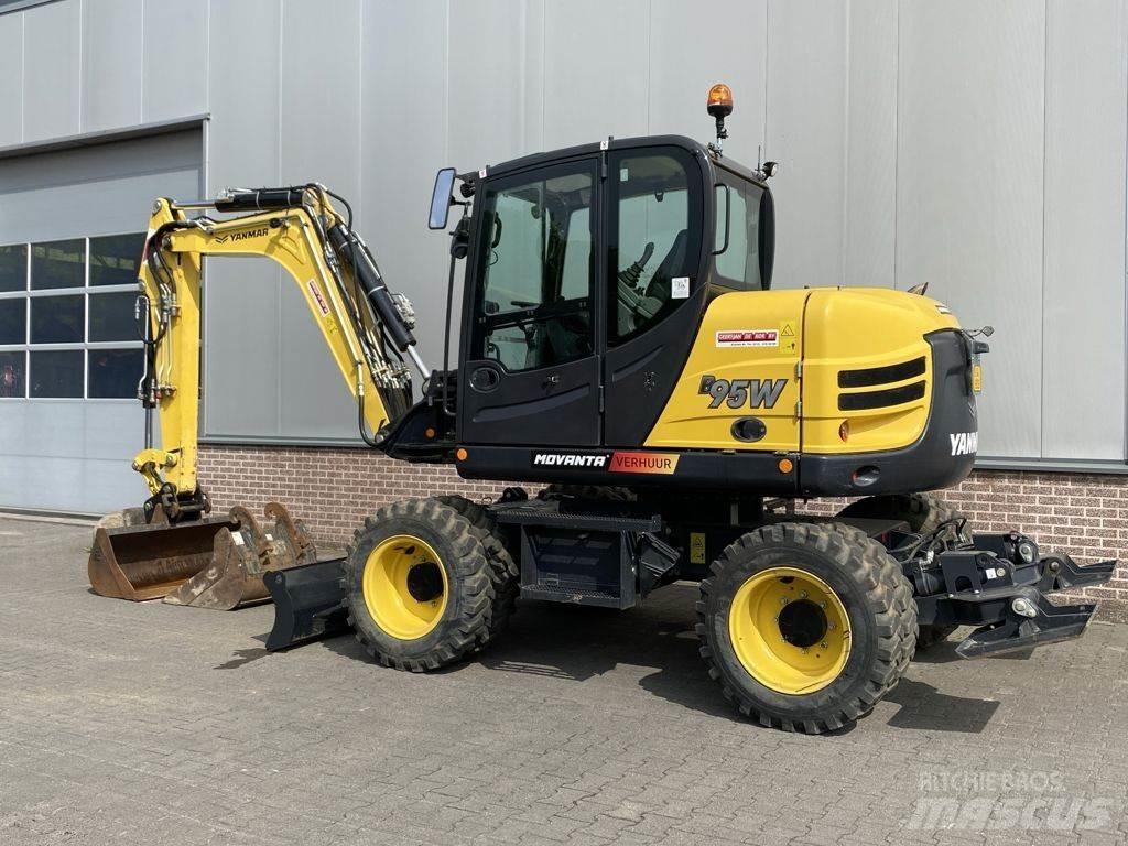 Yanmar B95W Gravemaskiner på hjul