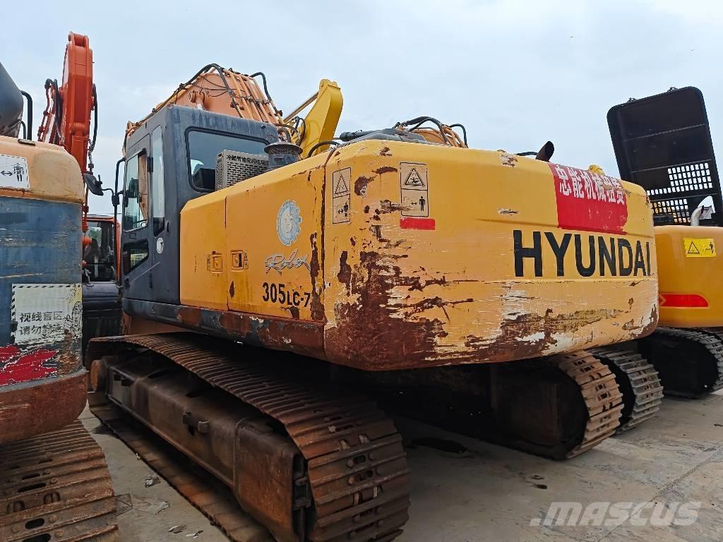 Hyundai R305LC-7 Gravemaskiner på larvebånd
