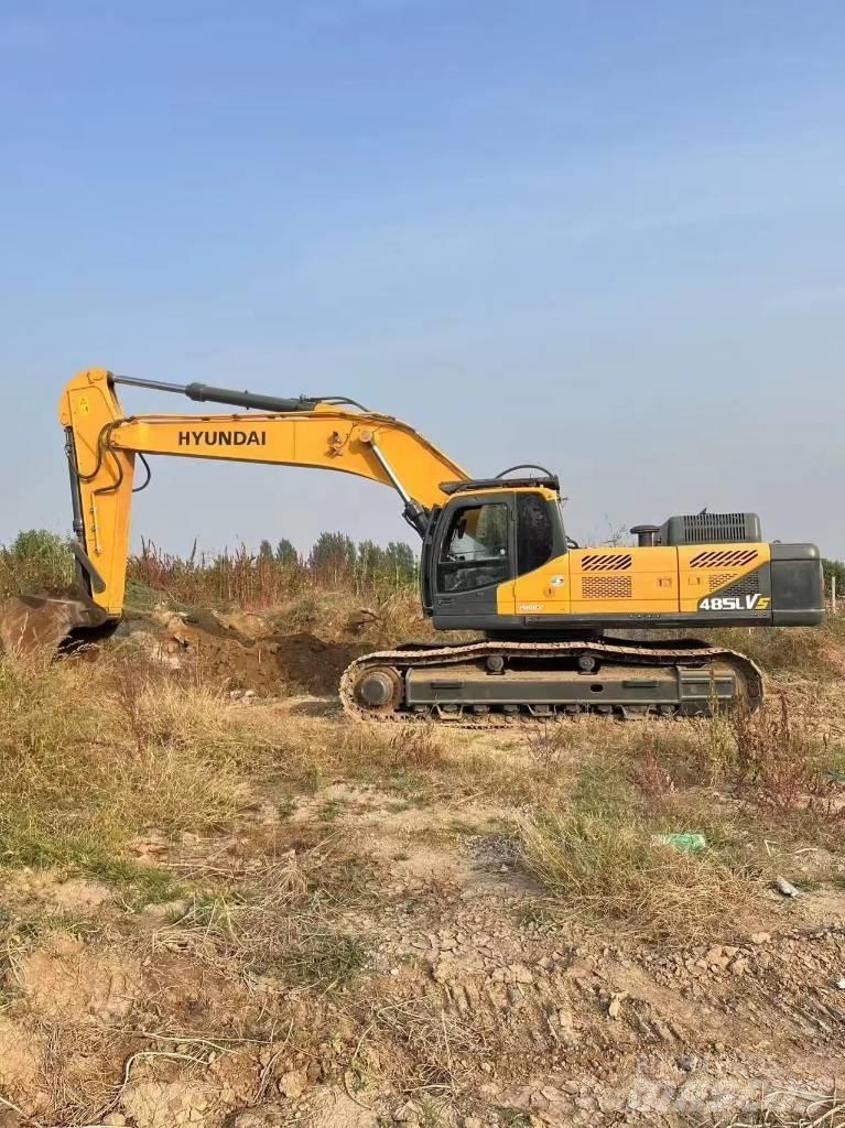 Hyundai R485LVS Gravemaskiner på larvebånd