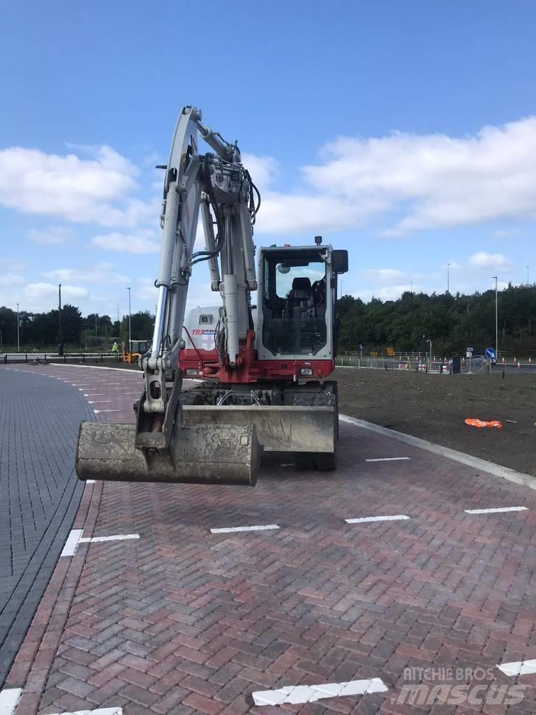Takeuchi TB295W Gravemaskiner på hjul